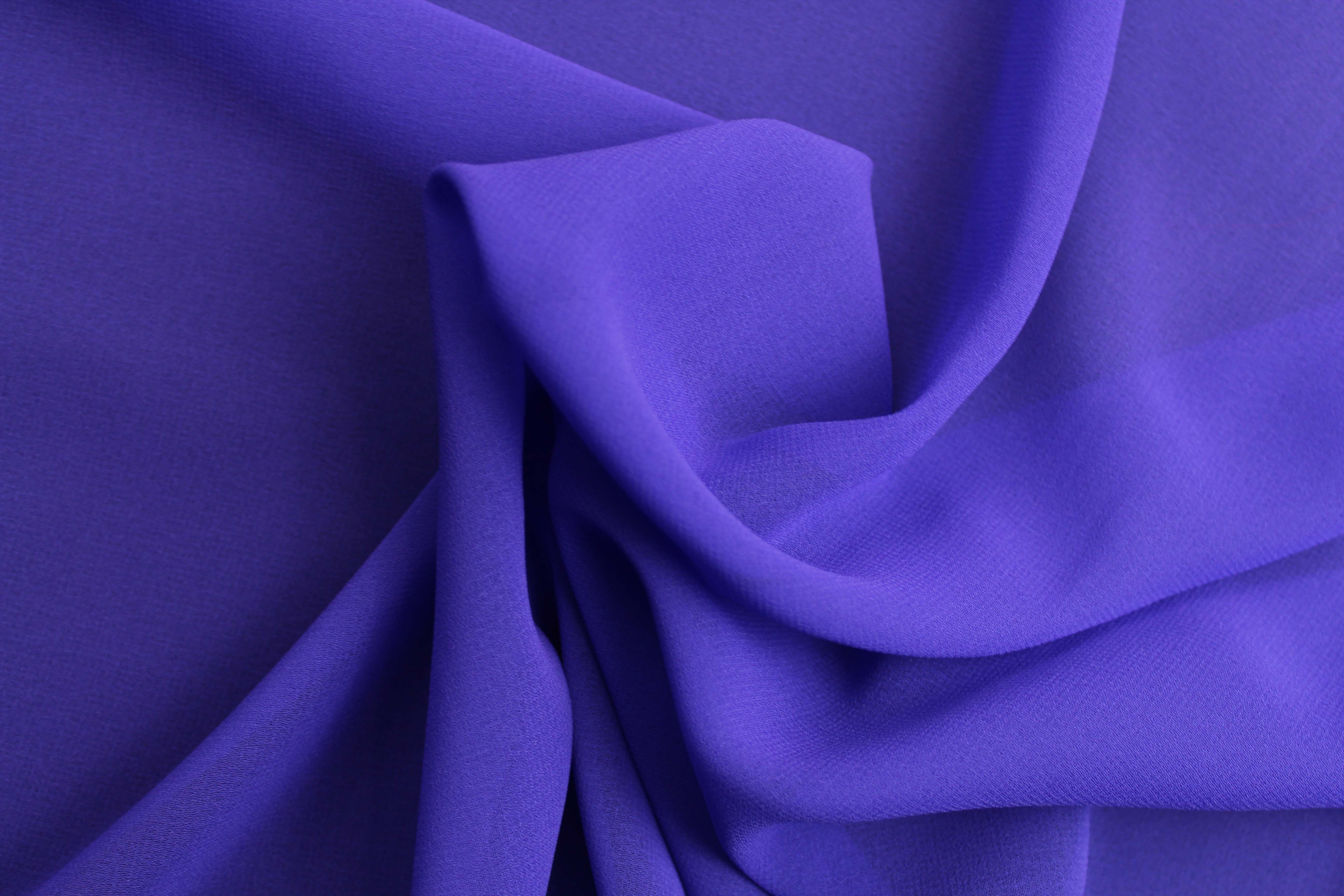 POLY GEORGETTE - LT PURPLE